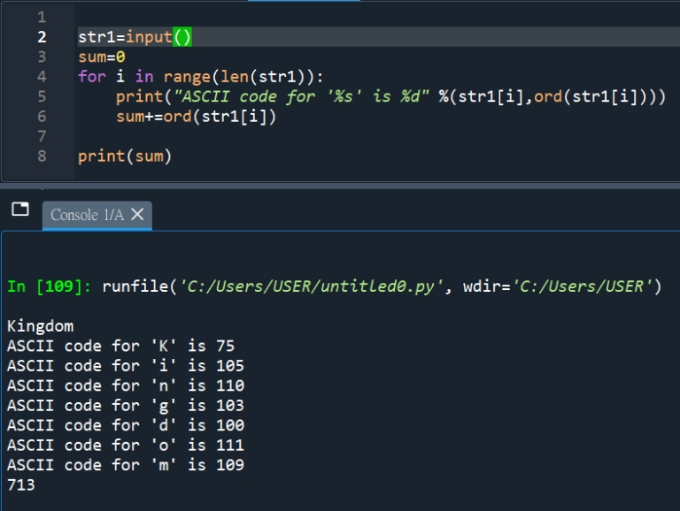 Python TQC考題802 字元對應,ASCII碼ord(), chr(), list(str)會把字串的每一個字母拆分進入list中 ...