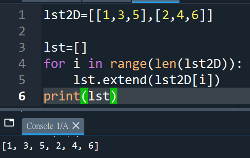 Python TQC考題610 平均溫度,不要自找麻煩用2D list做,可練習2D轉1D: 一維串列.extend(二維串列[index]) - 儲蓄保險王