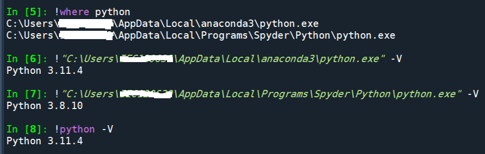 Python: Visual Studio Code (VS code) & Spyder 如何切換不同版本的Python直譯器( Interpreter ), VS code: 齒輪>命令選擇區(Ctrl + Shift +P) > Python: Select Interpreter #Spyder console: !where python #知道自己安裝的python路徑 - 儲蓄保險王