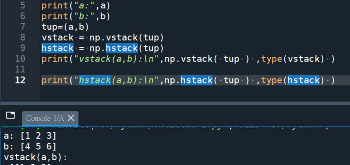 Python: ndarray的水平/垂直堆疊, import numpy as np ; np.vstack(tuple) ; np.hstack(tuple) ; ravel("F") #解開(線團等),把二維array轉成一維 - 儲蓄保險王