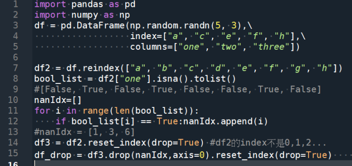 Python: pandas.isna() 處理丟失的數據,如何刪除DataFrame的空列? df3 = df2.reset_index (drop=True) ; df_drop = df3.drop ( nanIdx, axis = 0 ).reset_index( drop = True )    - 儲蓄保險王