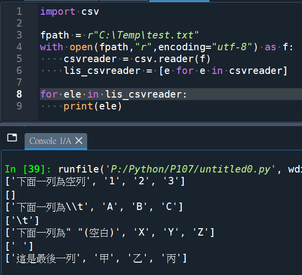 Python: 如何用pandas.read_csv() 讀取逗點分隔檔並忽略空列,跳過某些列? dfRaw = pd.read_csv (fpath, skip_blank_lines = True, skiprows =6) - 儲蓄保險王