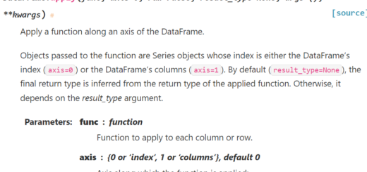 Python如何對DataFrame內容做函式運算? pandas.DataFrame.apply() ; result_broadcast = df.apply(func, axis=1, result_type=’broadcast’) - 儲蓄保險王