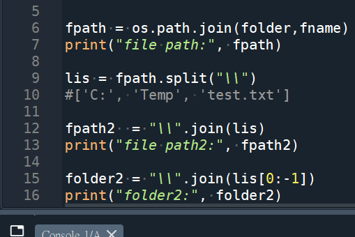 Python: 如何將folder_name, file_name合併為file_path? fpath = os.path .join(folder, fname) ; "\".join([folder, fname]) ; 如何將file_path拆分出folder? - 儲蓄保險王