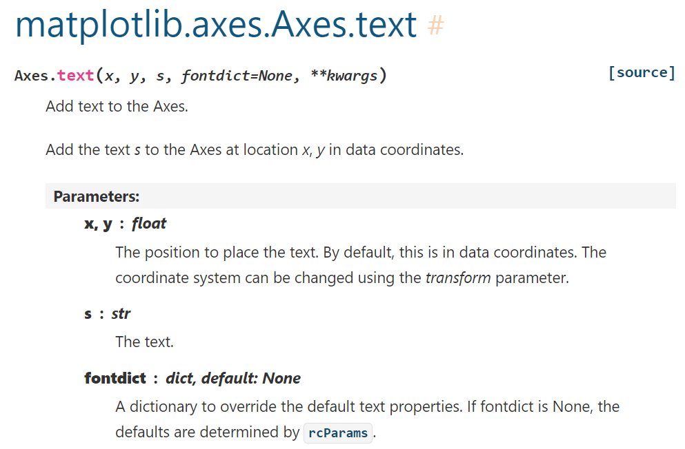 Ax Text Python Example