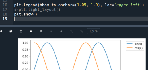 Python: Matplotlib 中如何將圖例放置在繪圖之外? plt.legend(bbox_to_anchor=(1.05, 1.0), loc='upper left') ; plt.tight_layout() ; 如何防止儲存的檔案圖例被裁切? plt.savefig('example.png', dpi=300, format='png', bbox_extra_artists=(lg,), bbox_inches='tight') - 儲蓄保險王