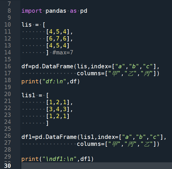 Python: pandas.DataFrame的串接 pandas.concat() #concatenate 連接, 如何重新排列columns 順序? df[["甲", "乙", "丙"]] ; df.reindex( columns = ["甲", "乙", "丙"] ) - 儲蓄保險王