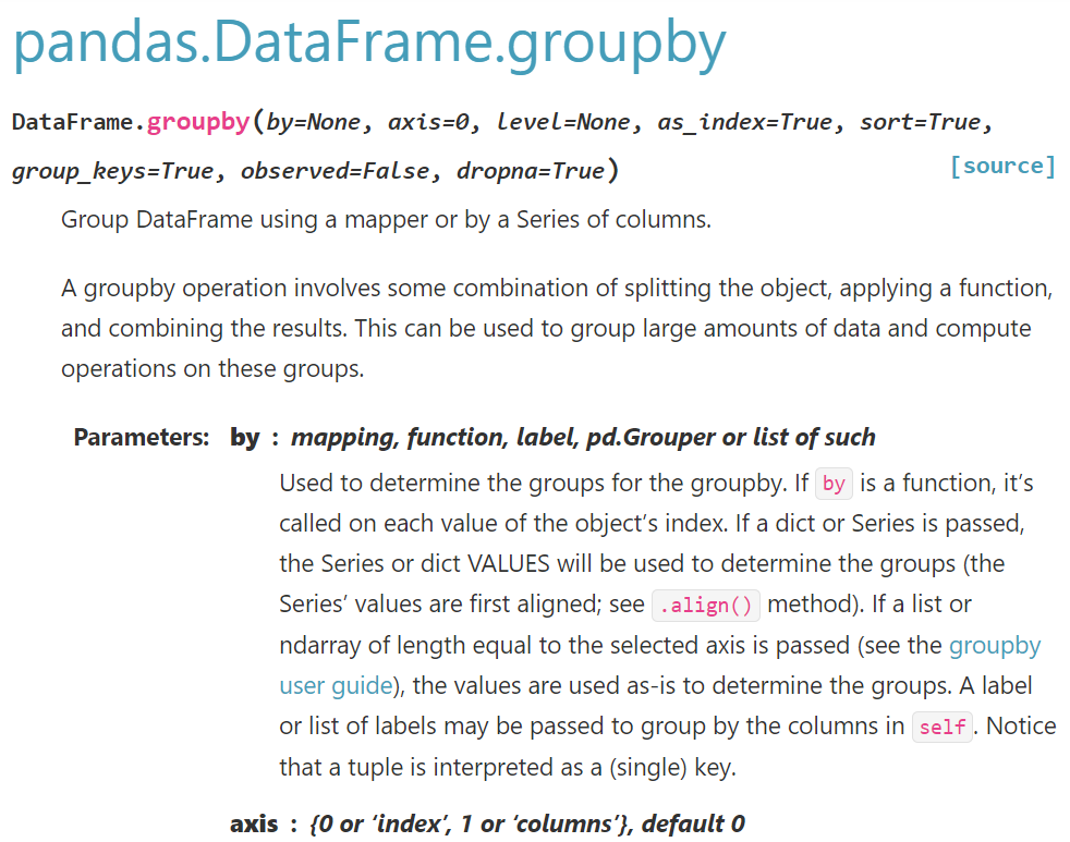 Python: 如何用 pandas.DataFrame.groupby 做樞紐分析? DataFrame.groupby (by=None, axis=0, level=None, as_index=True, sort=True, group_keys=True, observed=False, dropna=True) ; 如何將資料夾中的多個csv檔求平均? - 儲蓄保險王
