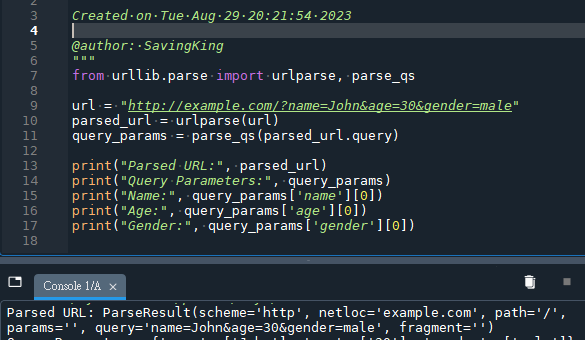 Python: 如何解析網址? from urllib.parse import urlparse, parse_qs - 儲蓄保險王