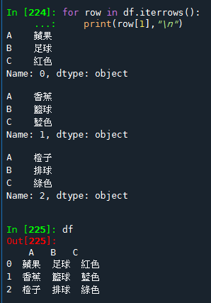 Python: 如何逐row讀取DataFrame的資料?使用 pandas 的 df.itertuples() 方法(namedtuple讀取每一列); df.iterrows() 用Tuple[index, pd.Series] 讀取每一列 - 儲蓄保險王