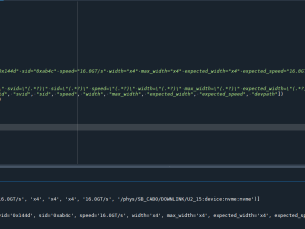 Python: 如何使用正則表示法(Regular Expression)非貪婪模式(.*?) or (.+?),取出以下字串所有被雙引號包圍的部分?response: addr=”0000:01:00.0″ vid=”0x144d” did=”0xa826″ svid=”0x144d” sid=”0xab4c” speed=”16.0GT/s” width=”x4″ max_width=”x4″ expected_width=”x4″ expected_speed=”16.0GT/s” devpath=”/phys/SB_CAB0/DOWNLINK/U2_15:device:nvme:nvme”