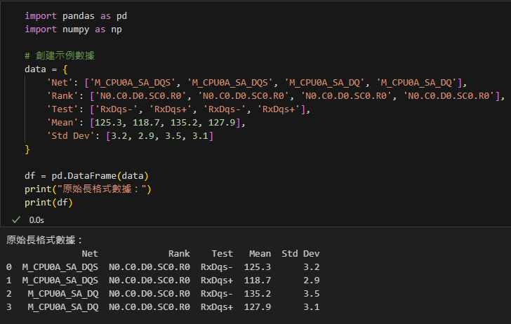 Python: 使用 pandas 將長格式數據轉換為寬格式(樞紐分析) - 儲蓄保險王