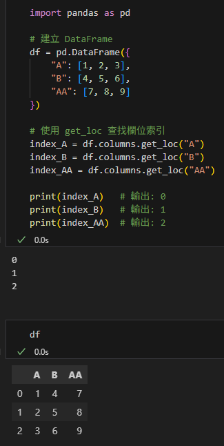 Python: 如何從Excel檔的欄位字母(column letter)獲取index? from openpyxl.utils import column_index_from_string, get_column_letter ; 從DataFrame的column name獲取index: pandas.DataFrame.columns .get_loc( "column_name" ) - 儲蓄保險王