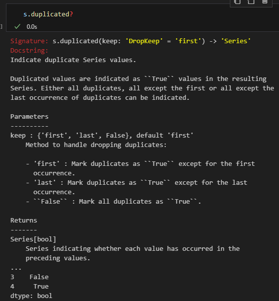 Python 數據處理進階技巧：掌握 pandas.Series.duplicated() 的 keep 參數 - 儲蓄保險王