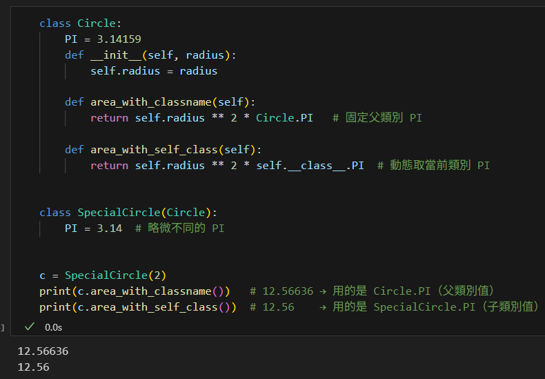 Python 物件導向(OOP):深入比較 self.、__class__. 與 self.__class__. 存取類別變數 - 儲蓄保險王