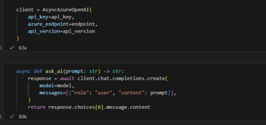 Python 教學：在 Jupyter Notebook 使用 Azure OpenAI Async Client（非同步呼叫）from openai import AsyncAzureOpenAI - 儲蓄保險王