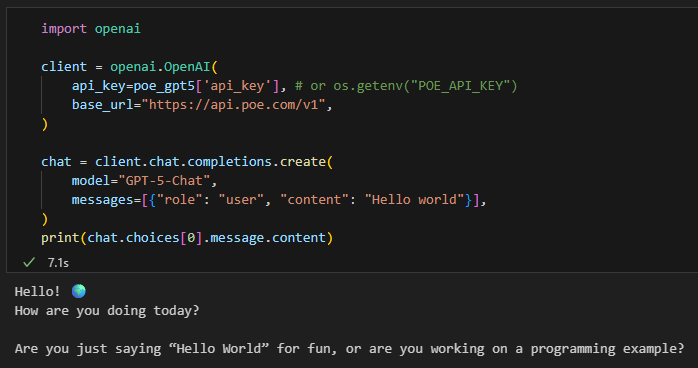 Python如何串接Poe API,使用各知名大型語言模型?GPT-5 , Claude-Sonnet-4-Reasoning , Gemini-2.5-Pro ... - 儲蓄保險王