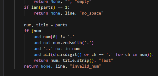 Python str.split() 的 maxsplit 速懂教學(含常見陷阱與實用對比);如何分割標題號 與 標題文字? "3.1.2  Test Strategy".split(maxsplit=1) #注意中間無底線: 非max_split - 儲蓄保險王