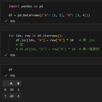Python pandas iterrows:為什麼你改 row 沒有效果?正確更新 DataFrame 的方法 - 儲蓄保險王