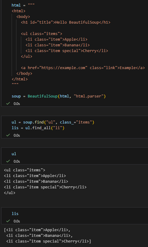Python 網頁解析入門：BeautifulSoup 的 find vs select_one; find_all vs select ; Python 風格 vs CSS selector (支援 #id, .class, 層級選擇); from bs4 import BeautifulSoup - 儲蓄保險王