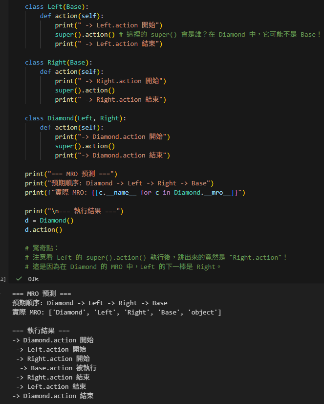Python MRO 完全攻略：當兒子繼承了多個富爸爸，該聽誰的？—— 深入理解 Method Resolution Order (MRO) 與 C3 線性化算法 - 儲蓄保險王