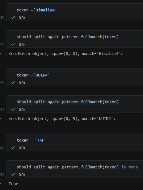 Python: 用兩階段 Regex 拆解 CamelCase、 Acronym 與數字 Token: Himalia4FWGenUUID4ProcessStep_2 - 儲蓄保險王