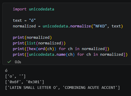 Python unicodedata 小教室：把 `café` 變成 `cafe`，因為大家搜尋時只會打 `cafe` ; import unicodedata ; normalized = unicodedata.normalize("NFKD", text) ; "".join(ch for ch in normalized if not unicodedata.combining(ch)) - 儲蓄保險王