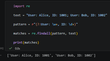Python 正規表示式入門:捕獲組() vs 非捕獲組(?:) vs 命名捕獲組(?P<name>) - 儲蓄保險王
