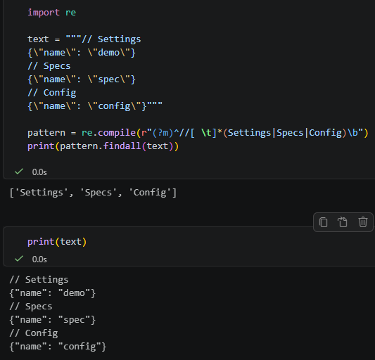 Python 正則表示法(Regular Expression) : re.M、re.MULTILINE、(?m) 簡化教學; 若要讓 . 跨越多行，使用的是 re.S（re.DOTALL） - 儲蓄保險王