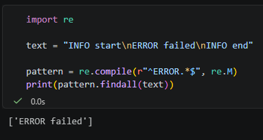 Python 正則表示法(Regular Expression) : re.M、re.MULTILINE、(?m) 簡化教學; 若要讓 . 跨越多行，使用的是 re.S（re.DOTALL） - 儲蓄保險王